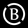 The Boytjie Brand - Icon - White on Black Square